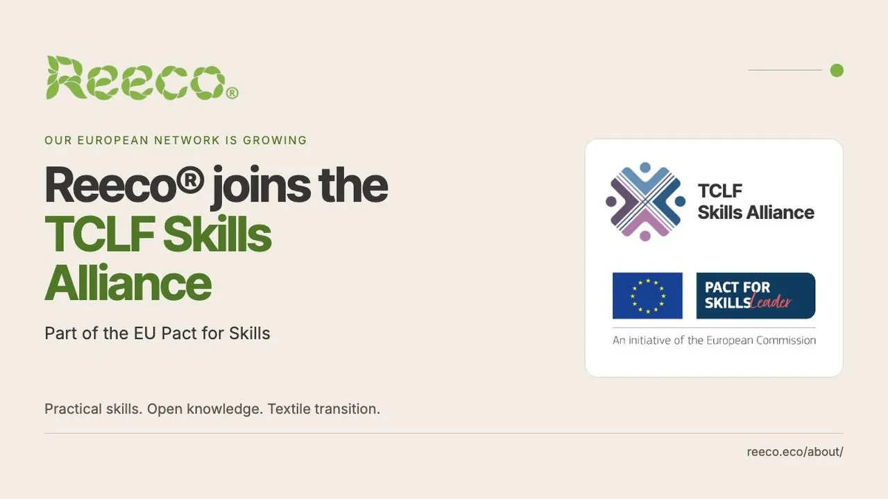 Ne-am alăturat TCLF Skills Alliance, parteneriatul la scară largă pentru textile, îmbrăcăminte, piele...